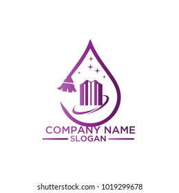 Cleaning Service Business logo design