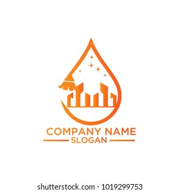 Cleaning Service Business logo design