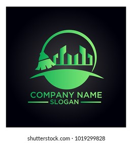 Cleaning Service Business logo design