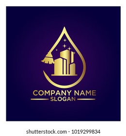 Cleaning Service Business logo design