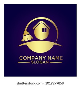 Cleaning Service Business logo design