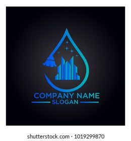 Cleaning Service Business logo design