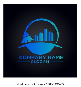 Cleaning Service Business logo design