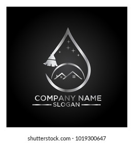 Cleaning Service Business logo design