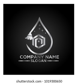 Cleaning Service Business logo design