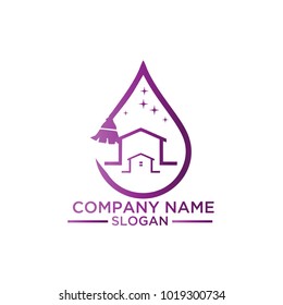 Cleaning Service Business logo design