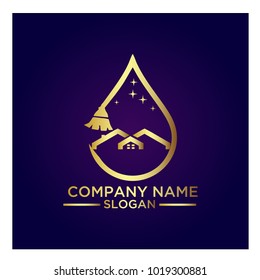 Cleaning Service Business logo design