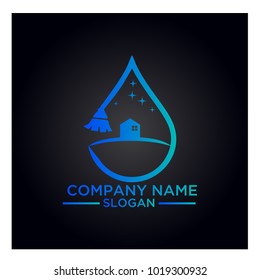 Cleaning Service Business logo design