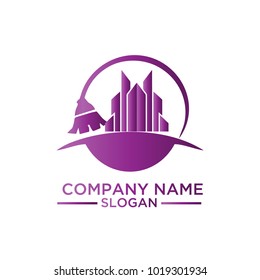 Cleaning Service Business logo design
