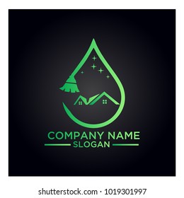 Cleaning Service Business logo design

