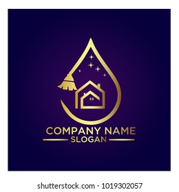 Cleaning Service Business logo design
