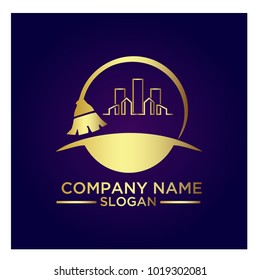Cleaning Service Business logo design
