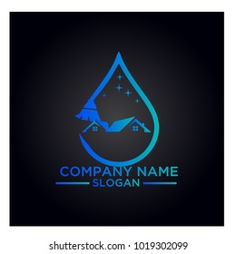 Cleaning Service Business logo design
