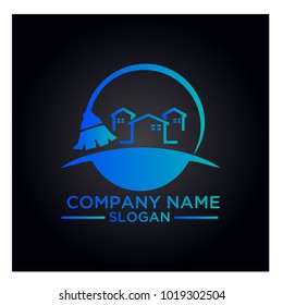 Cleaning Service Business logo design