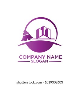Cleaning Service Business logo design