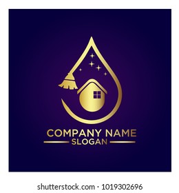 Cleaning Service Business logo design