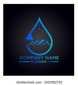 Cleaning Service Business logo design