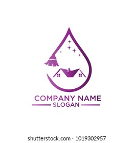 Cleaning Service Business logo design