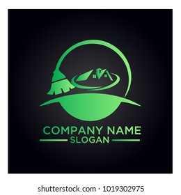 Cleaning Service Business logo design