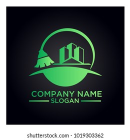 Cleaning Service Business logo design