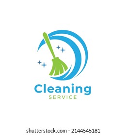 Cleaning Service Business logo design.