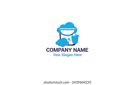 Cleaning Service Business Logo Design.