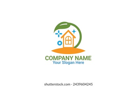 Cleaning Service Business Logo Design.