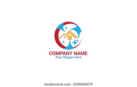 Cleaning Service Business Logo Design.