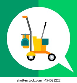 Cleaning service cart