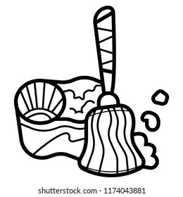 Cleaning Service Equipment Icon