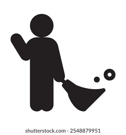 Cleaning service equipment's suppliers vector