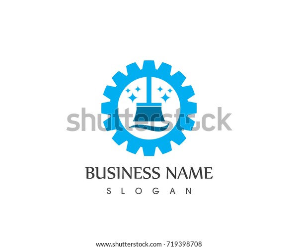 Cleaning and service home logo\
