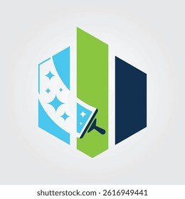 Cleaning service icon 2 vector illustration