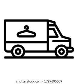 Cleaning service icon. Outline cleaning service vector icon for web design isolated on white background