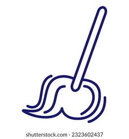 Cleaning service, icon set, services for cleaning and laundry in various rooms. Icons for the website.Line with editable stroke. Eps 10. Vector illustration.