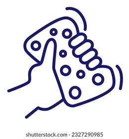 Cleaning service, icon set, services for cleaning and laundry in various rooms. Icons for the website.Line with editable stroke. Eps 10. Vector illustration.