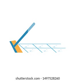 Cleaning service icon and symbol vector illustration