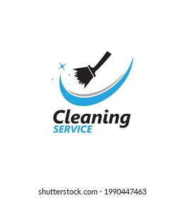 Cleaning service icon and symbol vector illustration