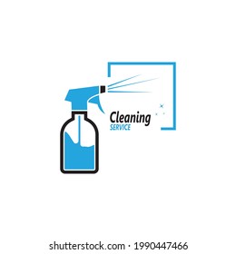 Cleaning service icon and symbol vector illustration