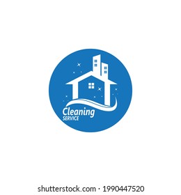 Cleaning service icon and symbol vector illustration