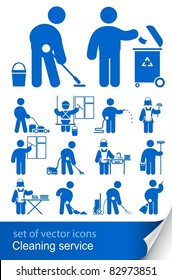 cleaning service icon vector illustration