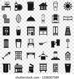 Cleaning service icons set. Simple style of 36 cleaning service vector icons for web for any design