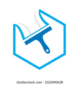 cleaning service logo