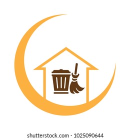 cleaning service logo