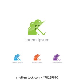 Cleaning service logo design,