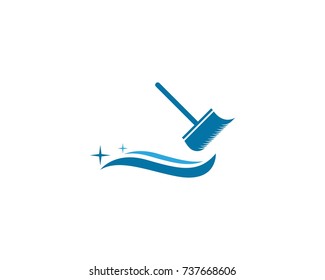Cleaning service logo design