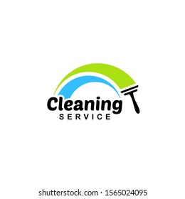 Cleaning Service Logo Design Idea Symbol Stock Vector (Royalty Free ...