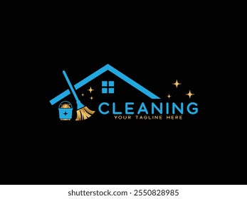 Cleaning Service Logo Design, Cleaning, Residential Cleaning