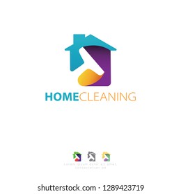 Cleaning Service Logo design Template for your Company