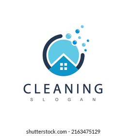 Cleaning Service Logo Design Template